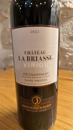 Sudoeste Pécharmant Château La Briasse Prestige 2022