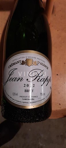 Alsasko Crémant d'Alsace Jean Rapp 2022