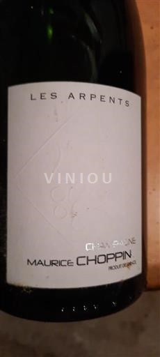 Champagne Champagner Maurice Choppin Les Arpents Ohne Jahrgang
