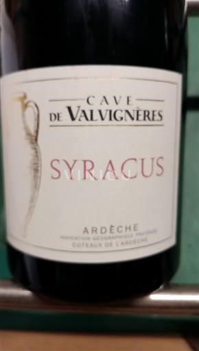 Alpit ja Rhônen maat Ardèchen rinteet Cave de Valvignères Syracus 2023