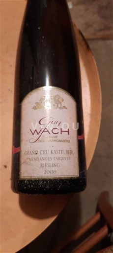 Alsace Ospecificerad Grand Cru Guy Wach Grand Cru Kastelberg Vendanges Tardives Riesling 2008