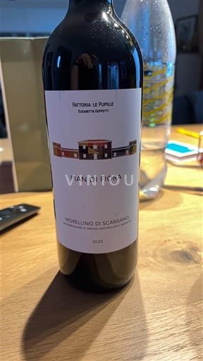 Toscana Morellino di Scansano Fattoria Le Pupille Pian di Flora 2020