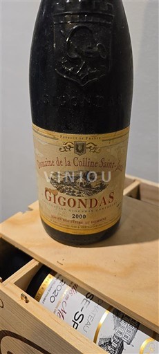 Rhônen laakso Gigondas Domaine La Colline Saint-Jean 2000