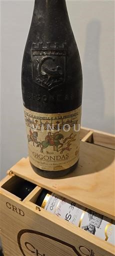 Rhônen laakso Gigondas L’Hallali La Grande Réserve 2000