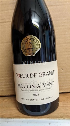 Beaujolais Moulin-à-vent Château Cave du Château de Chénas Cœur de Granit 2023