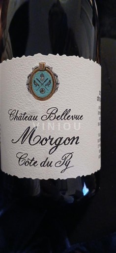 Beaujolais Morgon Château Bellevue Côte du Py 2022