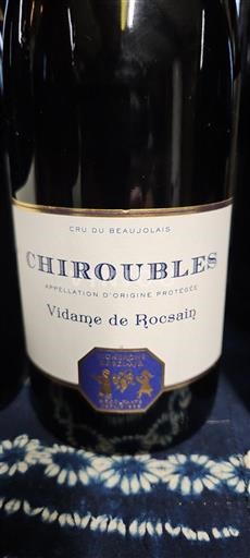 Beaujolais Chiroubles Vidame de Rocsain 2021