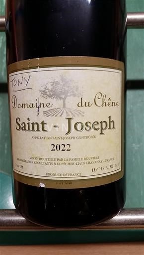 Rhône Valley Saint-Joseph Domaine Chêne 2022
