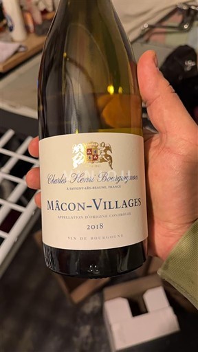 Burgundsko Mâcon a mâconské vesnice Charles-Henri Bourguignon 2018
