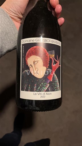 Dolina Loare Saint-Pourçain Domaine Grosbot-Barbara Le Vin d'Alon 2022