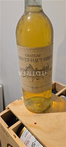 Bordeaux Pessac-Léognan Château Larrivet Haut-Brion 2001