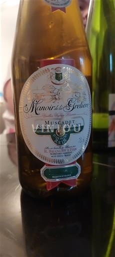 Thung lũng sông Loire Muscadet Sèvre et Maine Manoir de la Grelière 2020