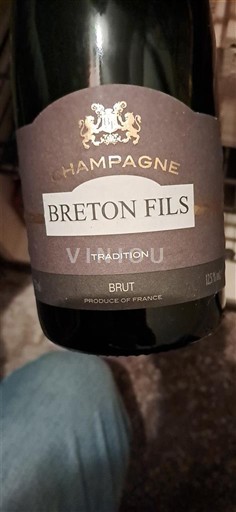 Champagne Sâm-panh Breton Fils Tradition Không niên vụ