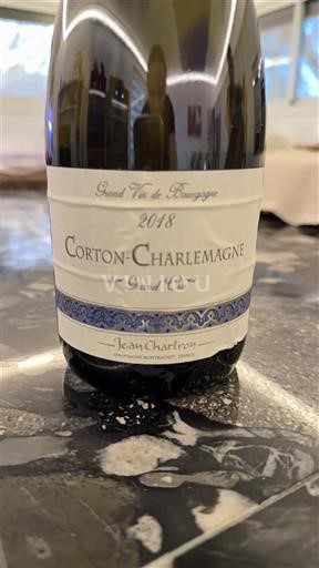 Bourgogne Corton-charlemagne Grand Cru Jean Chartron 2018