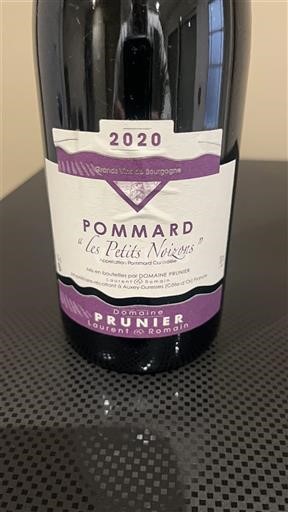 Burgundija Pommard Domaine Prunier Laurent & Romain Les Petits Noizons 2020