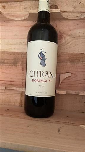 Bordéus Citran 2019