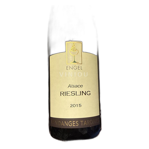 Wijnen Blanc sec Riesling Vendanges Tardives Les Frères Engel 2015 Frankrijk Elzas Riesling AOC Vendanges Tardives