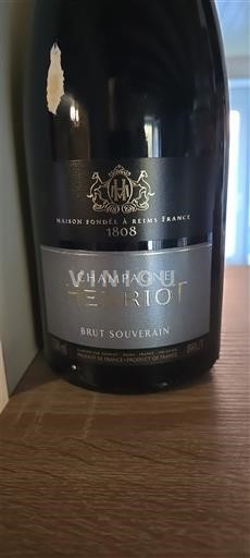 Champagne Henriot Brut Souverain 2018