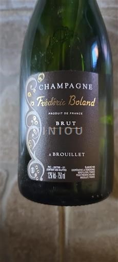 Champagne Champagner Frédéric Boland 2023