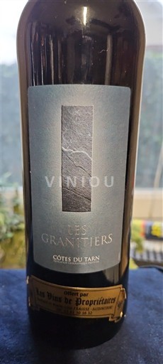 Wijnen Rouge sec Les Grantiers Non millésimé Frankrijk Zuidwest-Frankrijk Côtes du Tarn IGP