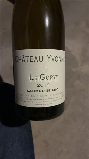 Loire Valley Saumur Château Yvonne Le Gory 2019