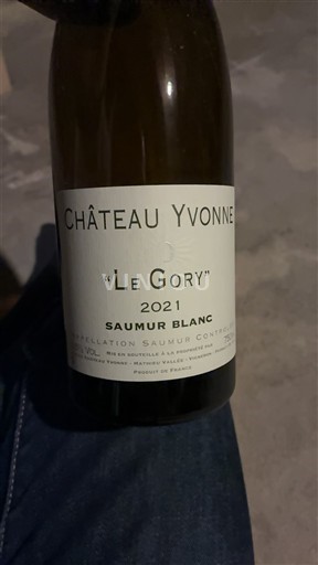 Loire Valley Saumur Château Yvonne Le Gory 2021