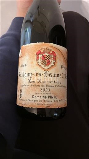 Bourgogne Savigny-lès-Beaune Premier Cru Domaine PINTE Les Narbantons 2023