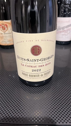 Burgundy Nuits-Saint-Georges Poure-Roumier-de Fosset Le Coteau des Bois 2022