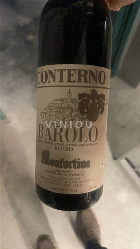 Piemonte Barolo Giacomo Conterno Monfortino Riserva 1997