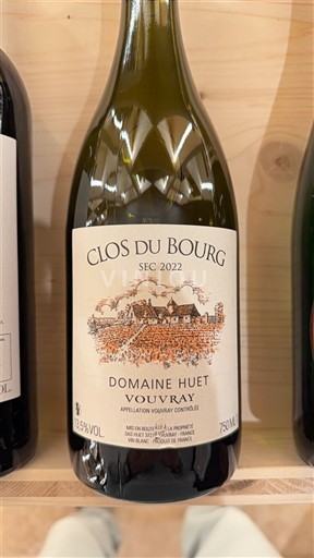 Vallée de la Loire Vouvray Domaine Huet Clos du Bourg 2022