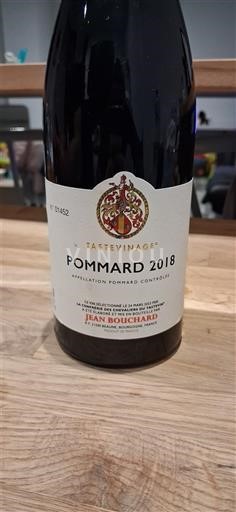 Burgundi Pommard Jean Bouchard Tastevinage 2018