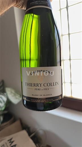 Champagne Sâm-panh Thierry Collin Père et Fils Blanc de Blancs Không niên vụ
