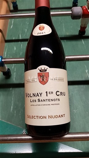 Bourgogne Volnay Premier Cru Nudant Sélection Nudant 2021