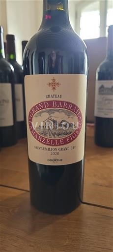 Bordeaux Saint-Émilion Grand Cru Grand Cru Château Grand Barrail Lamarzelle Figeac 2020