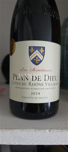 Valle del Ródano Côtes del Ródano Pueblos Plan de Dieu Les Aumôniers 2024