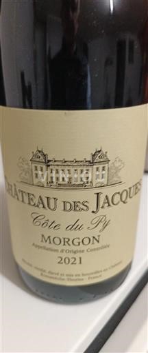 Beaujolais Morgon Château S Jacques Côte du Py 2021