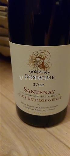 Burgundsko Santenay Domaine Jessiaume Clos du Clos Genet 2022