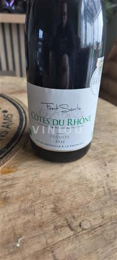 Valea Ronului Côtes-du-Rhône Font Sante 2022