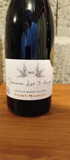 Rhônevallei Niet gespecificeerd Domaine Les 3 Anges 2022