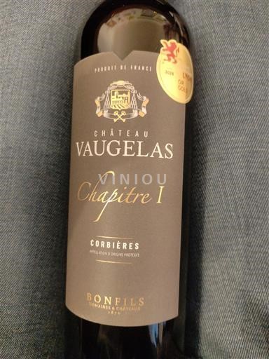 Languedoc Corbières Château Vaugelas Chapitre I 2022