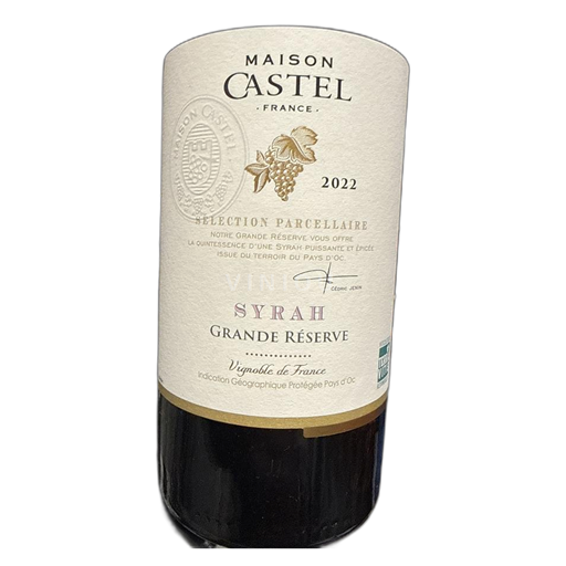Languedoc và Roussillon Vùng đất Oc Maison Castel Syrah Grande Réserve 2022