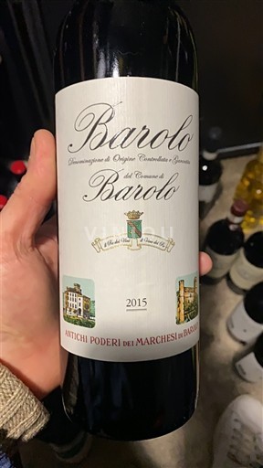 Piemonte Barolo Antichi Poderi dei Marchesi di Barolo 2015