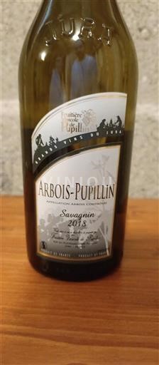 Jura Fruitière Vinicole d'Arbois Pupillin 2018