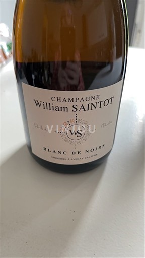 Champagne Sâm-panh William Saintot Blanc de Noirs Không niên vụ