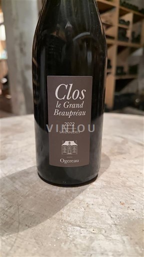 Vale do Loire Savennières Ogereau Clos le Grand Beaupréau 2022