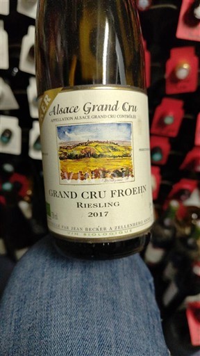 Alsácia Alsácia Grand Cru Grand Cru Jean Becker Grand Cru Froehn 2017