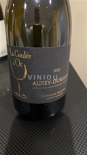 Burgundsko Auxey-Duresses Domaine Prunier La Coulée d'Or 2022