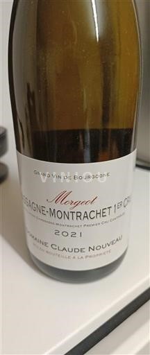 Burgundy Unspecified Premier Cru Domaine Claude Nouveau Les Murgers 2021