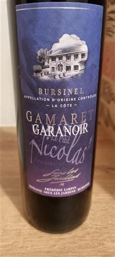 Vaud La Côte AOC Domaine Sous Les Jardins Le Petit Nicolas 2022
