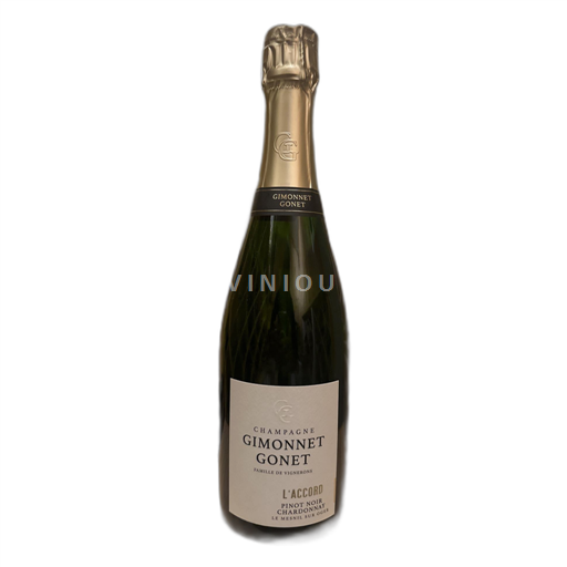 Champaña Champán Gimonnet Gonet L'Accord Sin añada
